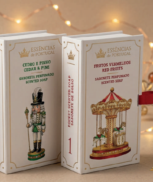 Sabonete de Natal - Frutos Vermelhos