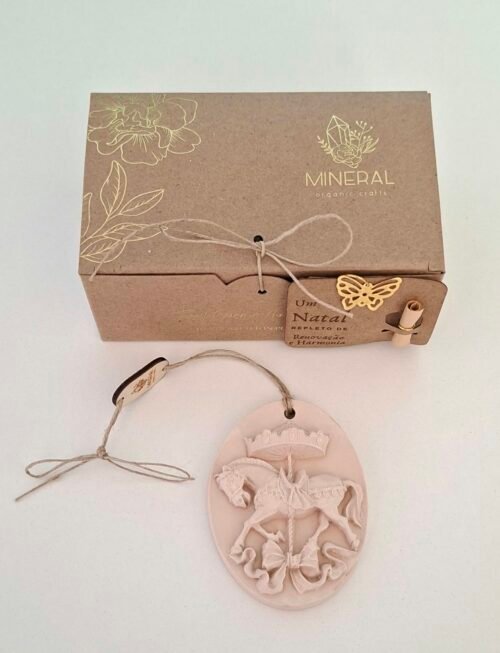 Carrossel bege - Cerâmica Perfumada da Mineral Organic Crafts